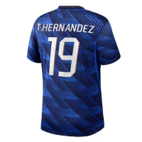Camiseta Francia Theo Hernandez #19 Primera Equipación Replica Mundial 2026 mangas cortas